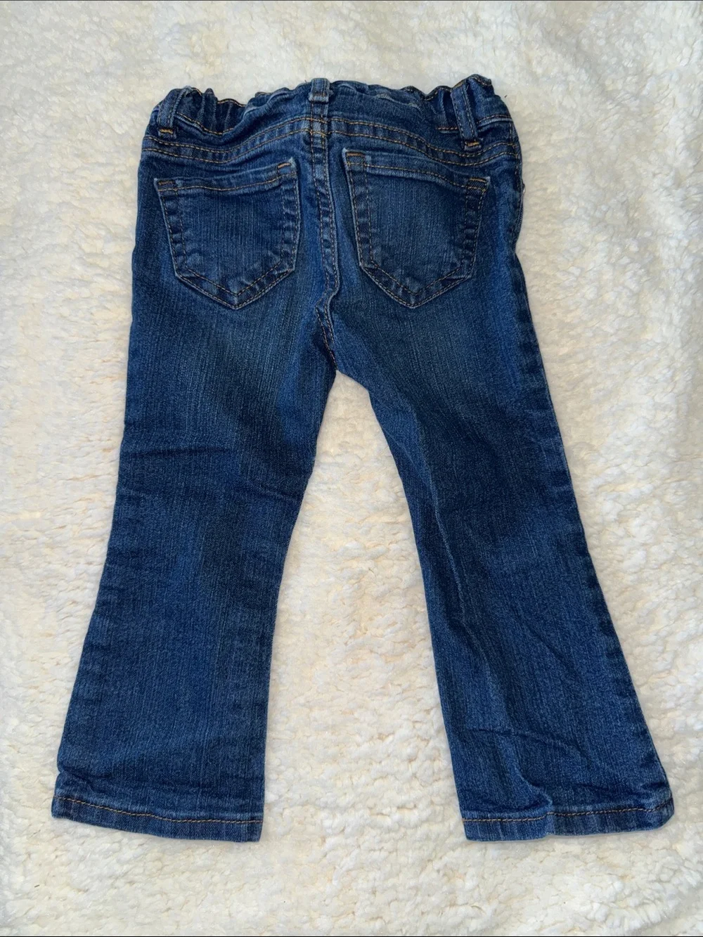 The Children's Place Dark Blue Stretch Bootcut Denim Jeans
